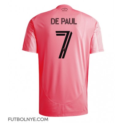 Camiseta Inter Miami Rodrigo De Paul #7 Primera Equipación 2025-26 manga corta Camiseta Inter Miami Rodrigo De Paul #7 Primera Equipación 2025-26 manga corta